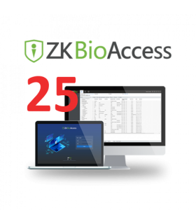 Licenta ZKBioAcces pentru 25 usi si 4000 utilizatori - Zkteco ZKBioAccess-25