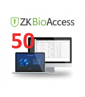 Licenta ZKBioAcces pentru 50 usi si 4000 utilizatori - Zkteco ZKBioAccess-50