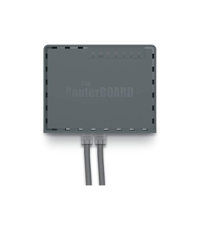 Router hEX S, 5 x Gigabit, 1 xSFP, RouterOS L4 - Mikrotik RB760iGS