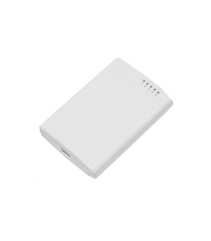 Router PowerBox de exterior, 5 x Fast Ethernet, 4 x PoE, RouterOS L4 - Mikrotik RB750P-PBr2