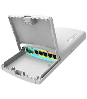 Router PowerBox Pro de exterior, 5 x Gigabit 4 PoE, 1 x SFP, RouterOS L4 - Mikrotik RB960PGS-PB