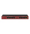 Router 5 x Fast Ethernet, 5 x Gigabit, 1 x PoE, RouterOS L4 - Mikrotik RB2011iL-IN