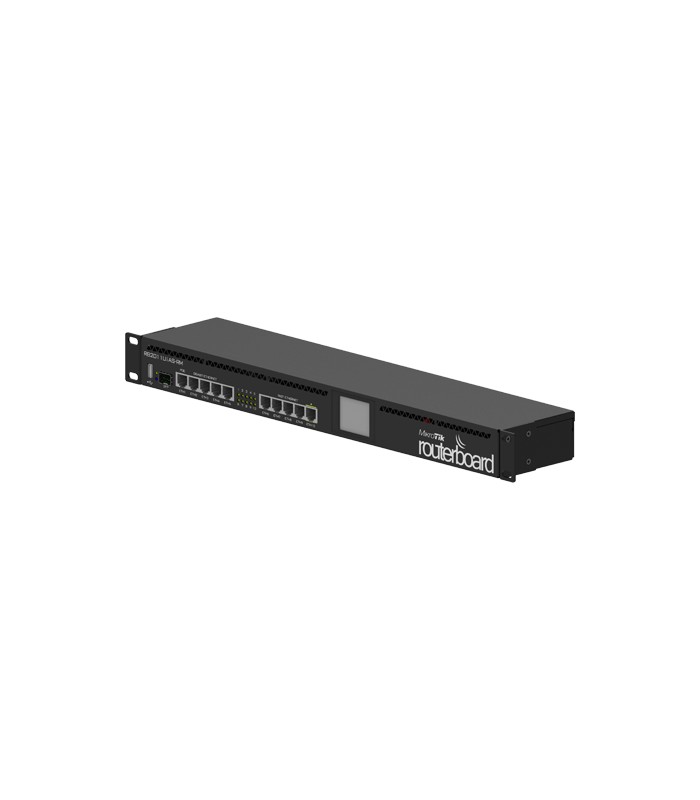 Router 5 x Fast Ethernet, 5 x Gigabit, 1 x SFP, 1 x PoE, RouterOS L5, 1U - Mikrotik RB2011UiAS-RM