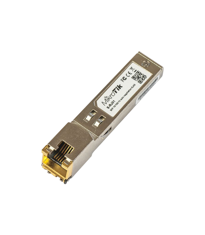 Modul RJ45 SFP 10/100/1000M - Mikrotik S-RJ01