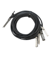 Cablu QSFP+ 40G tip split 4 legaturi 10G SFP+ - Mikrotik Q+BC0003-S+