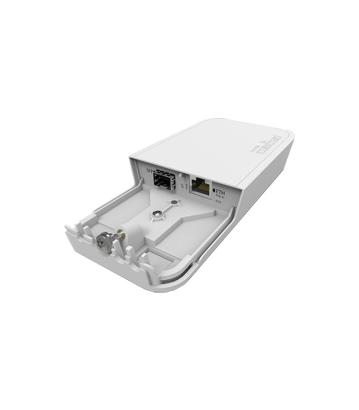 Convertor fibra-cupru Gigabit, carcasa de exterior, PoE in - Mikrotik RBFTC11