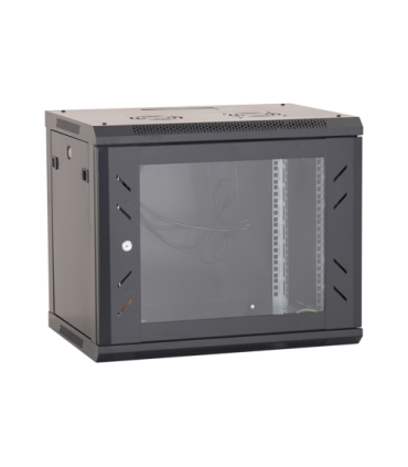 Rack perete 9U 19' 600x600, negru - ASYTECH Networking ASY-9U-6060W