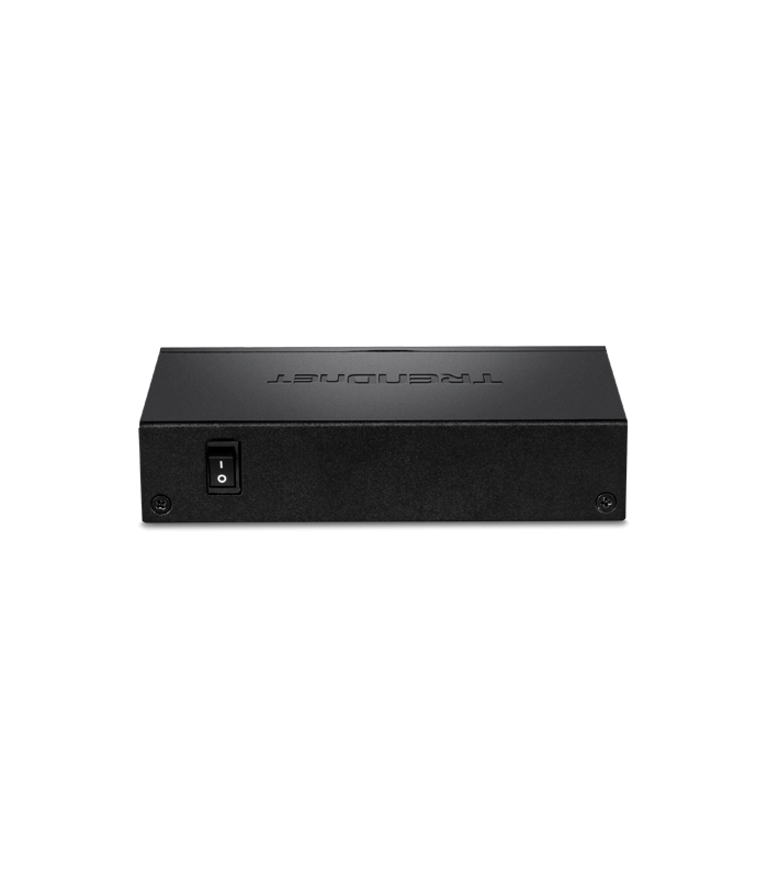 Switch 4 porturi Gigabit Long Range 200m PoE+, 1 port Gigabit - TRENDnet TPE-LG50