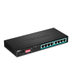 Switch 8 porturi Gigabit Long Range 200m PoE+ - TRENDnet TPE-LG80