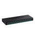 Switch 16 porturi Gigabit PoE/PoE+ 123W - TRENDnet TPE-TG160H