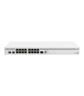 Cloud Core Router, 16 x Gigabit, 2 x SFP+, RouterOS L6, 1U - MikroTik CCR2004-16G-2S+
