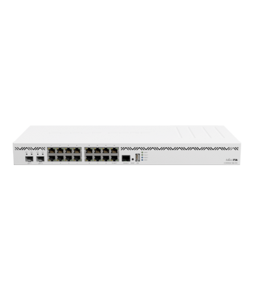 Cloud Core Router, 16 x Gigabit, 2 x SFP+, RouterOS L6, 1U - MikroTik CCR2004-16G-2S+