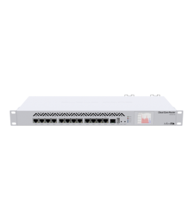 Cloud Core Router, 12 x Gigabit, RouterOS L6, 1U - MikroTik CCR1016-12G