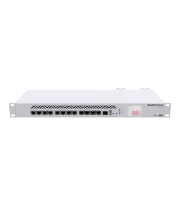 Cloud Core Router, 12 x Gigabit, RouterOS L6, 1U - MikroTik CCR1016-12G