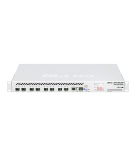 Cloud Core Router, 8 x SFP+, 1 x Gigabit, RouterOS L6, 1U - MikroTik CCR1072-1G-8S+