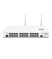 Cloud Router Switch, 24 x Gigabit, 1 x SFP, RouterOS L5 - MikroTik CRS125-24G-1S-2HnD-IN