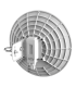 DynaDish 5, antena 25dBi 5GHz, 45Km+, 802.11ac, 1 x Gigabit, PoE - MikroTik RBDynaDishG-5HacD