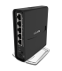 hAP ac², 5 x Gigabit, 802.11b/g/n 2.4Ghz, 802.11an/ac 5GHz, USB - MikroTik RBD52G-5HacD2HnD-TC