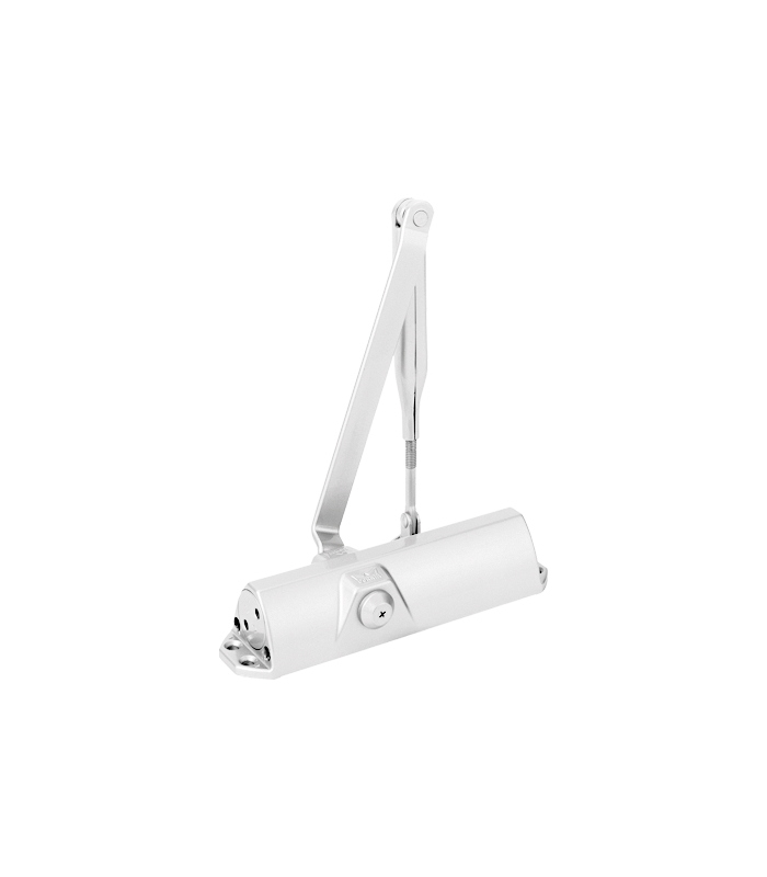 Amortizor hidraulic alb cu brat articulat - DORMA TS68-W