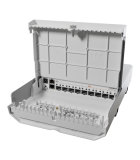 Switch netFiber 9, 4 x SFP+ 10G, 5 x SFP 1G, 1 x Gigabit (PoE-In), outdoor - MikroTik CRS310-1G-5S-4S+OUT