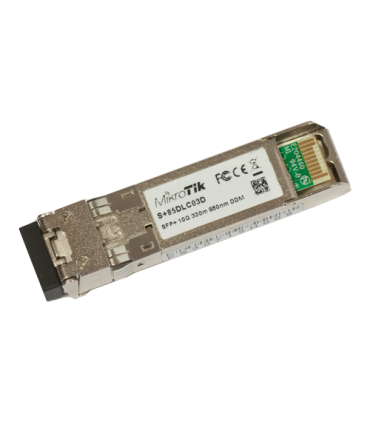Modul SFP+ 10G MM 300m 850nm Dual LC-connector - Mikrotik S+85DLC03D