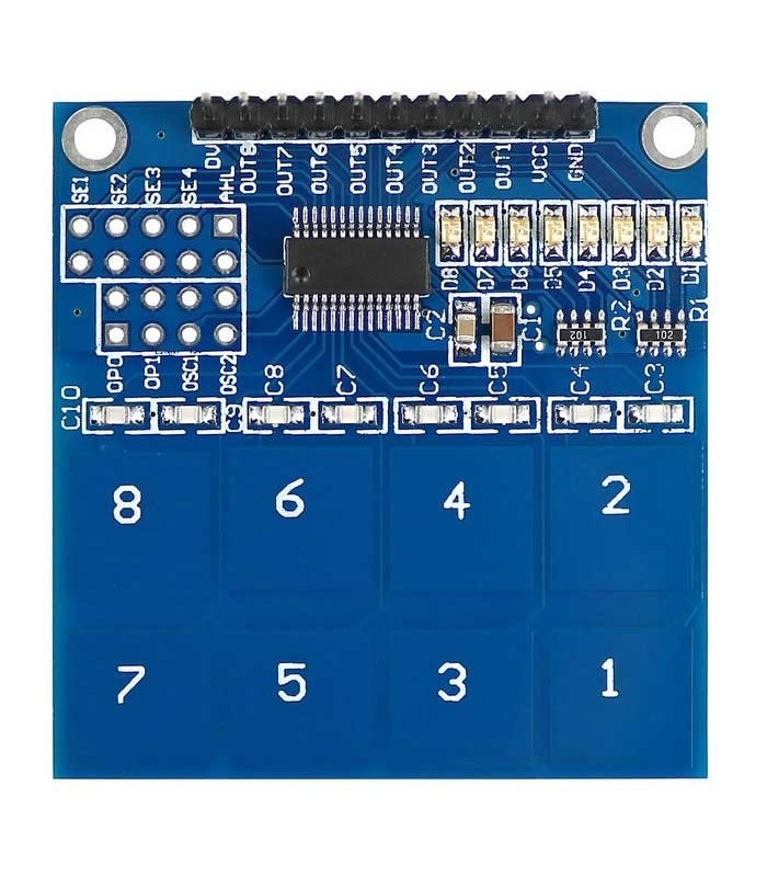 Modul touch capacitiv TTP226 8 taste