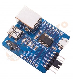 Modul 3 interfețe FT232RL USB