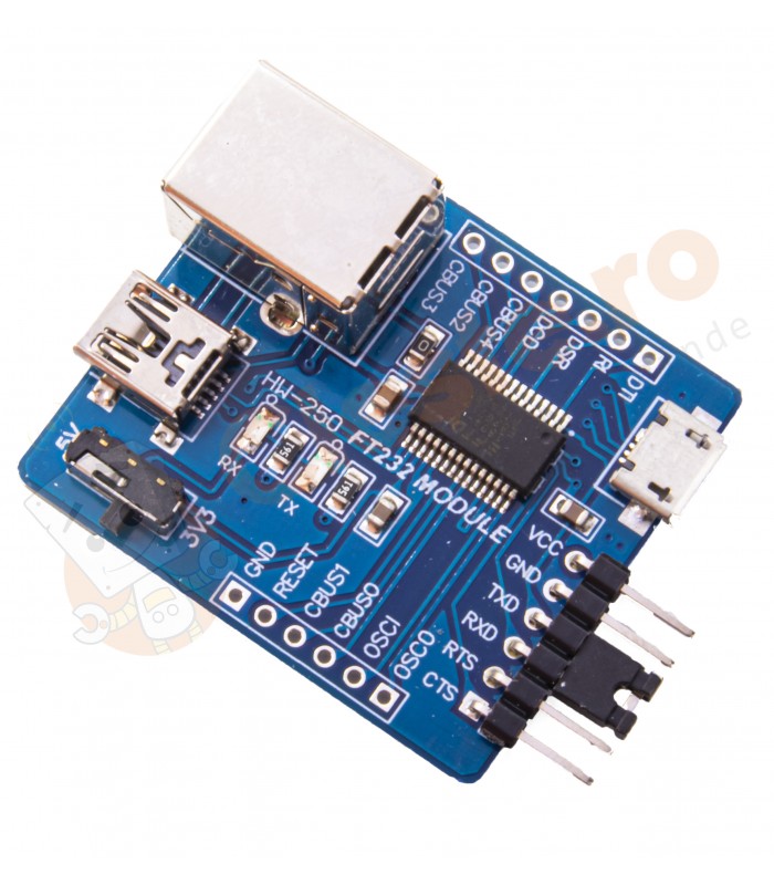 Modul 3 interfețe FT232RL USB