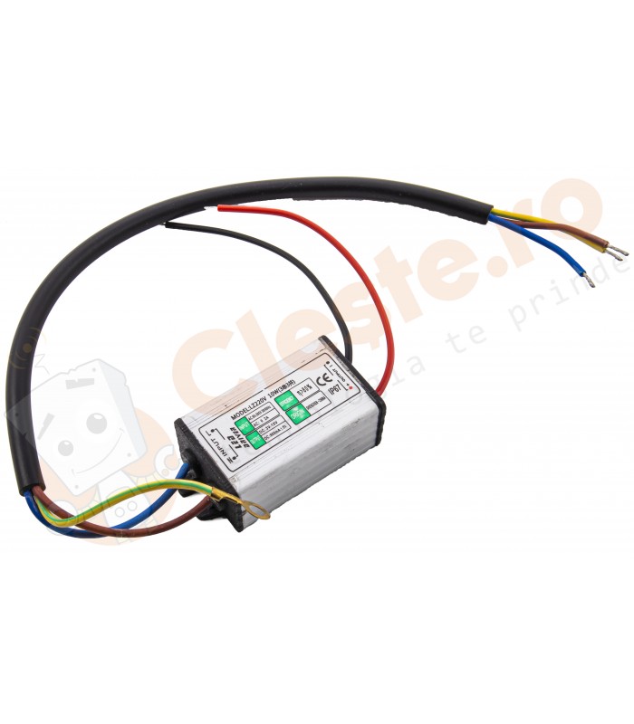 Sursa de Alimentare de la 220 V cu Curent Constant pentru LED de 10 W