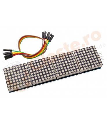 Modul 4 x Matrice LED MAX7219 8x8