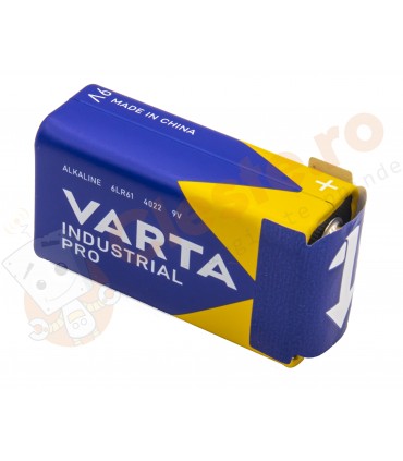 Baterie Alkaline Varta Industrial PRO 9V