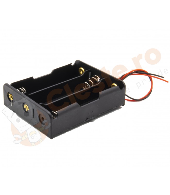 Suport Baterii 3 Sloturi Tip 18650