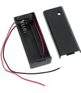 Suport baterie pentru 1 x AA, cu capac