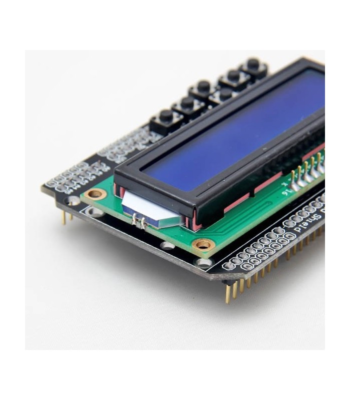 Modul LCD 1602 albastru cu butoane