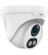 Camera IP 2MP, Lumina alba si Smart IR 30M, lentila 2.8mm, Microfon si Speaker integrat - UNV IPC3612LE-ADF28KC-WL