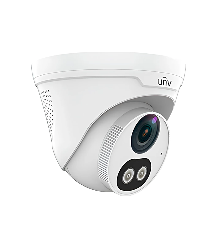 Camera IP 2MP, Lumina alba si Smart IR 30M, lentila 2.8mm, Microfon si Speaker integrat - UNV IPC3612LE-ADF28KC-WL