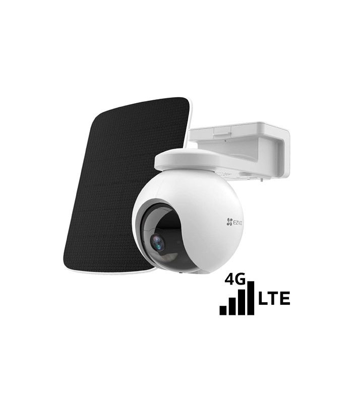 Camera IP Pan&Tilt conectivitate 4G, baterie 10.400 mAh, rezolutie 2K, Audio bidirectional, GPS, SDcard, Panou Solar - EZVIZ