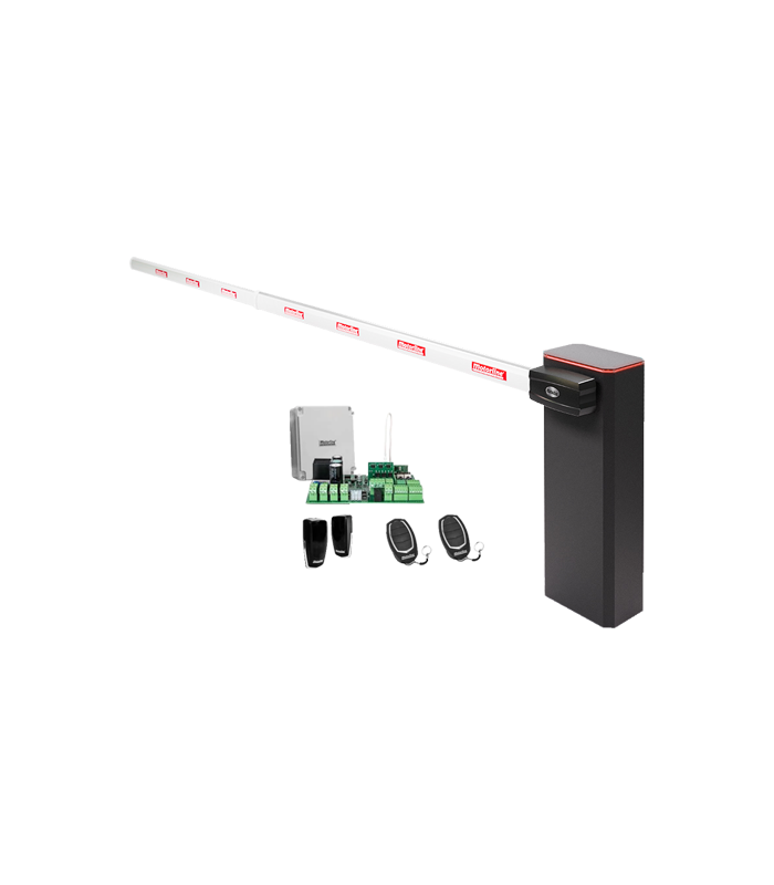 KIT complet bariera acces AUTO / 6 m, montaj universal ST/DR - MOTORLINE TURBO-6-KIT