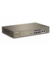 Switch 8 porturi PoE Gigabit, 1 port consola, 1 port SFP Gigabit, management - TENDA TND-TEG5310P-8-150W
