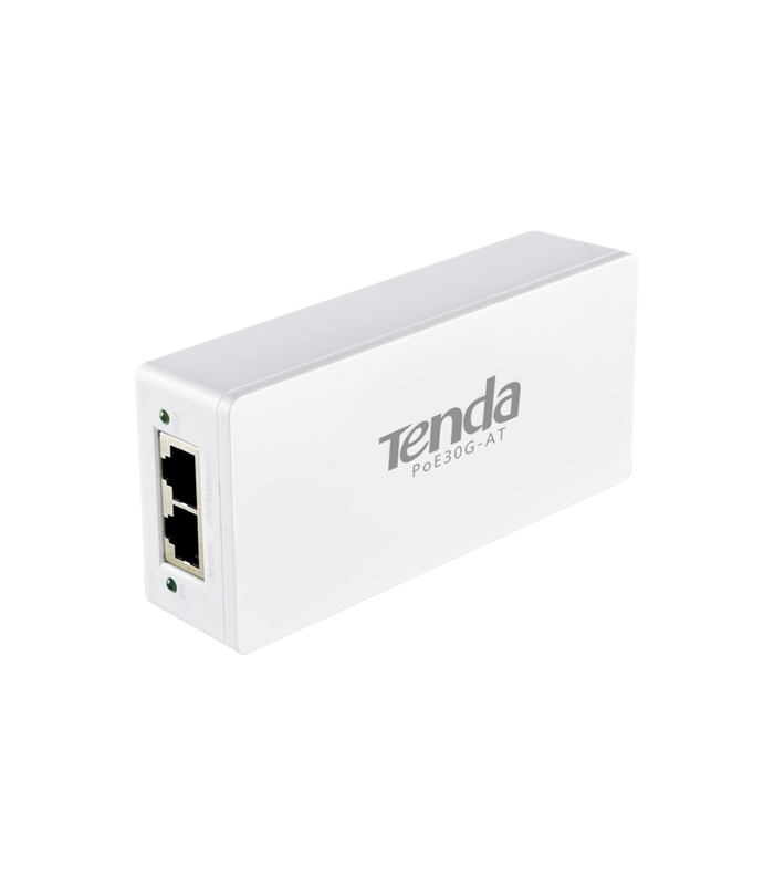Injector PoE, 30W -TENDA TND-PoE30G-AT