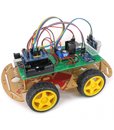 Kit mașină inteligentă șasiu dublu YW