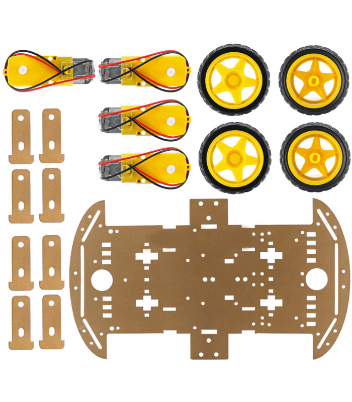 Kit mașină inteligentă șasiu dublu YW