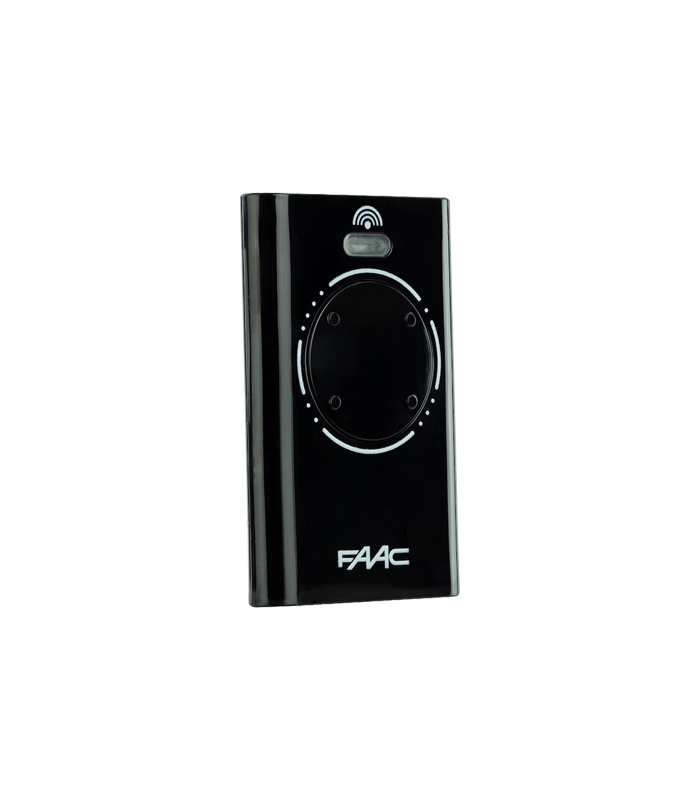 Telecomanda 4 canale, XT4, SLH LR, 868 MHz, negru - FAAC XT4SLH-LR-7870101