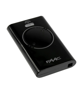 Telecomanda 2 canale, XT2, SLH LR, 433 MHz, negru - FAAC XT2SLH-LR-7870071