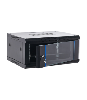 Rack perete 4U 19'' 600x450, negru, seria economica - ASYTECH Networking ASY-4U-6045WL