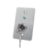 Buton de iesire cu cheie, montaj ingropat, inox, LED, NO-NC-COM, 86 x 50 mm CSK-508SLED