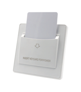 Economizor Mifare 13.56 MHz, alb, 110-220 V, 6000W CSH-MI-1356