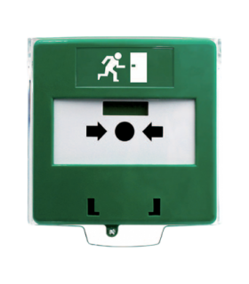 Buton aplicabil din plastic pentru iesire de urgenta (PICTOGRAMA) CSB-804