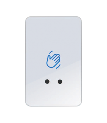 Buton de iesire Touchless ajustabil, plastic argintiu, montaj aparent, IP66 CSB-20C30S-P1