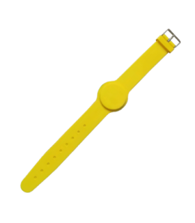 Bratara de proximitate MIFARE (13.56MHz), silicon galben CSW-MF13-Y